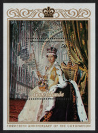 Cook Is. 20th Anniversary Of Queen Elizabeth's Coronation MS 1973 MNH SG#MS430 - Cook