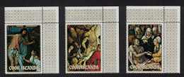 Cook Is. Noli Me Tangere' Painting By Titian Easter 3v Corners 1973 MNH SG#424-426 Sc#346-348 - Cook