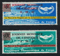 DR Congo World Children's Day 2v 1968 MNH SG#645-646 - Ongebruikt