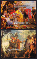 Comoro Is. Rubens Paintings 2 MSs SCARCE 1979 MNH MI#Block 156-157 - Isole Comore (1975-...)