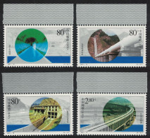 China Datong River Diversion Project 4v Margins 2001 MNH SG#4617-4620 - Neufs