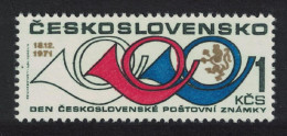 Czechoslovakia Stamp Day 1971 MNH SG#2015 - Unused Stamps