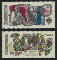 Czechoslovakia UNESCO World Anniversaries 2v 1971 MNH SG#1949-1950 - Neufs