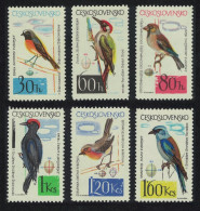 Czechoslovakia Birds 6v 1964 MNH SG#1446-1451 - Ongebruikt