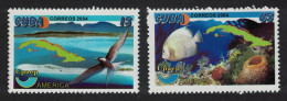 Caribic Tern Bird Fish UPAEP America Environmental Protection 2v 2004 MNH SG#4774-4775 - Unused Stamps