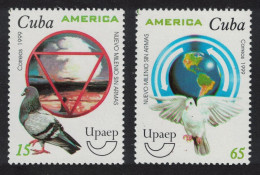 Caribic Doves Birds 2v 1999 MNH SG#4384-4385 - Nuovi