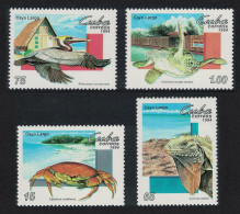 Caribic Pelican Bird Turtle Crab 4v 1994 MNH SG#3921-3924 - Nuovi