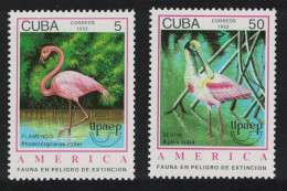 Caribic Flamingo Spoonbill Birds UPAEP 2v 1993 MNH SG#3850-3851 - Neufs