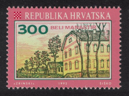 Croatia Sokak Houses Beli Manastir 1992 MNH SG#182 MI#199 - Croatie