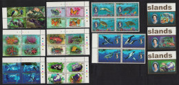 Cook Is. Birds Butterflies Fish Turtles Whales 2007 MNH SG#1502-1536 - Islas Cook