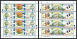 Cook Is. Football Olympic Games Barcelona 2 Full Sheets 1992 MNH SG#1304-1309 Sc#1108-1109 - Cookeilanden