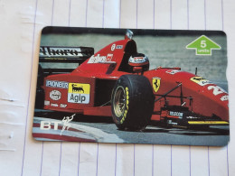 United Kingdom-(BTG-652)-F1 Ferrari-Berger In Car-(649)-(505L25234)(tirage-1.000)-cataloge--6.00£-mint - BT General Issues