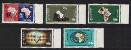 Ethiopia Organisation Of African Unity 5v 1973 MNH SG#846-850 - Etiopía