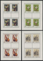 Czechoslovakia Art Paintings 9th Series 4 Sheetlets 1974 MNH SG#2194=2198 - Unused Stamps