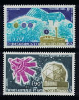 FSAT TAAF Satellite Research 2v 1979 MNH SG#128-129 MI#128-129 Sc#C50-C51 - Nuevos