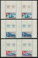 FSAT TAAF Ships 3v Top Gutter Pairs 1976 MNH SG#104-106 MI#98-100 - Nuevos