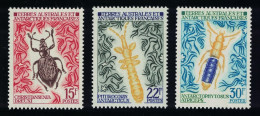 FSAT TAAF Insects 3v 2nd Issue 1972 MNH SG#72=75 MI#71-73 - Nuevos