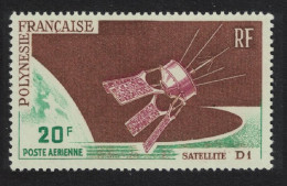 Fr. Polynesia Launching Of Satellite D1 1966 MNH SG#54 - Neufs