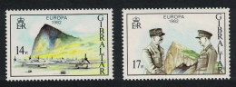 Gibraltar Europa Military Operation Torch 2v 1982 MNH SG#479-480 Sc#4335-4336 - Gibraltar