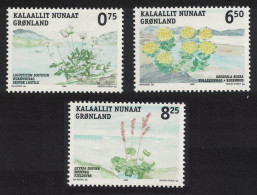 Greenland Edible Plants 3v 2004 MNH SG#454-456 - Unused Stamps