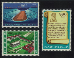 Greece Olympic Games Mexico 3v 1968 MNH SG#1091-1093 MI#989-991 Sc#932-934 - Nuevos