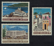 Greece International Tourist Year 3v 1967 MNH SG#1057-1059 MI#955-957 Sc#893-895 - Nuevos