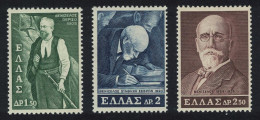 Greece Birth Centenary Of E Venizelos Statesman 3v 1965 MNH SG#983-985 MI#880-882 Sc#824-826 - Ungebraucht