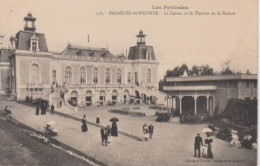 65 BAGNERES DE BIGORRE  -  Le Casino Et Le Théatre De La Nature - Au Dos Pub COLLEGE ET ECOLE PRIMAIRE SUPERIEURE - - Bagneres De Bigorre