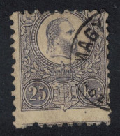 Hungary Emperor Franz Josef I 25k Lilac 1887 MNH SG#13 MI#6a Sc#12 - Nuovi