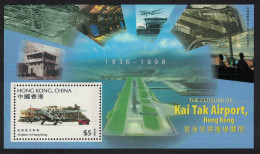 Hong Kong Closure Of Kaj Tak Airport MS 1998 MNH SG#MS931 - Ongebruikt