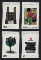 Hong Kong Modern Art 4v 1989 MNH SG#596-599 - Unused Stamps