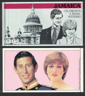 Jamaica Charles And Diana Royal Wedding Booklet 1981 MNH SG#SB16 - Jamaica (1962-...)