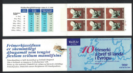 Iceland Europa CEPT Sculpture 35 Kr Booklet 1995 MNH SG#842 - Neufs