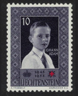 Liechtenstein Crown Prince John Adam Pius 1955 MNH SG#336 Sc#293 - Ungebraucht