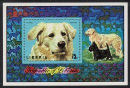 Liberia Dogs MS 1974 MNH SG#MS1200 Sc#C202 - Liberia