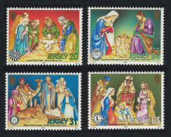 Jersey Christmas Cribs 4v 1998 MNH SG#881-884 Sc#879-882 - Jersey