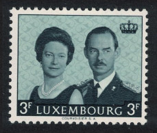 Luxembourg Accession Of Grand Duke Jean 3f. 1964 MNH SG#748 MI#701 - Unused Stamps