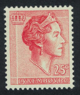 Luxembourg Grand Duchess Charlotte 25c 1964 MNH SG#673a MI#690 - Unused Stamps