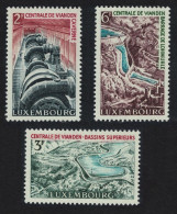 Luxembourg Inauguration Of Vianden Reservoir 3v 1964 MNH SG#740-742 MI#693-695 - Unused Stamps