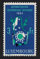 Luxembourg Automatic Telephone System 1963 MNH SG#733 - Nuevos