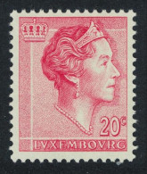 Luxembourg Grand Duchess Charlotte 20c 1961 MNH SG#673 MI#644 - Unused Stamps