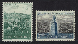 Luxembourg Patton Monument Ettelbruck Tourism 1961 MNH SG#695-696 MI#641-642 - Ungebraucht