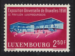 Luxembourg Brussels Exhibition 1958 MNH SG#636 - Nuevos