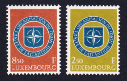 Luxembourg NATO 10th Anniversary 2v 1959 MNH SG#654-655 MI#604-605 Sc#349-350 - Nuevos