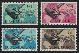 Luxembourg 75th Anniversary Of UPU 4v 1949 MNH SG#525-528 MI#460-463 - Nuovi
