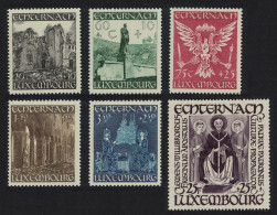 Luxembourg Echternach Abbey Restoration 6v 1947 MNH SG#492-497 MI#417-422 - Neufs