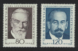 Liechtenstein Pioneers Of Philately 2nd Series 2v 1969 MNH SG#504-505 - Ungebraucht