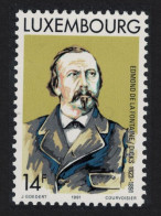 Luxembourg Edmond De La Fontaine 'Dicks' Poet 1991 MNH SG#1292 MI#1275 - Ungebraucht