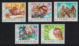 Luxembourg Christmas 5v 1985 MNH SG#1168-1172 MI#1138-1142 - Ungebraucht