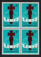 Luxembourg International Union Of Barristers Block Of 4 1983 MNH SG#1106 MI#1072 - Nuovi